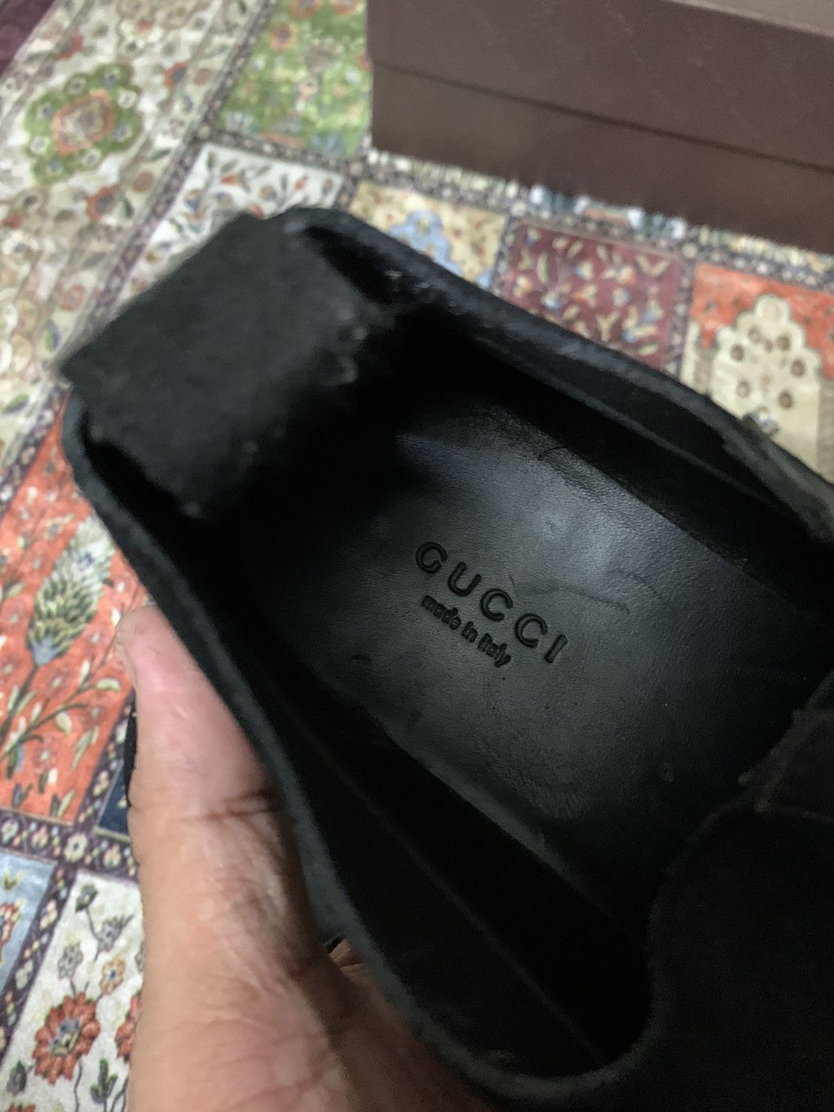Gucci Gucci sneakers suede leather Size US 9 / IT 39 - 6 Thumbnail