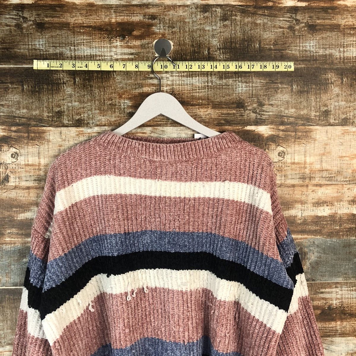 Vintage Spiga Stripe Pink stripe Knitwear #A1987 Size M / US 6-8 / IT 42-44 - 2 Thumbnail