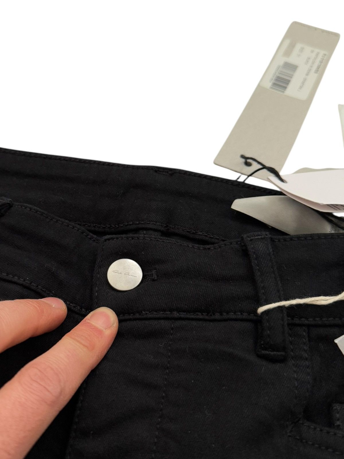 Rick Owens Spartan Hybrid Elastic Denim Size US 31 - 9 Thumbnail
