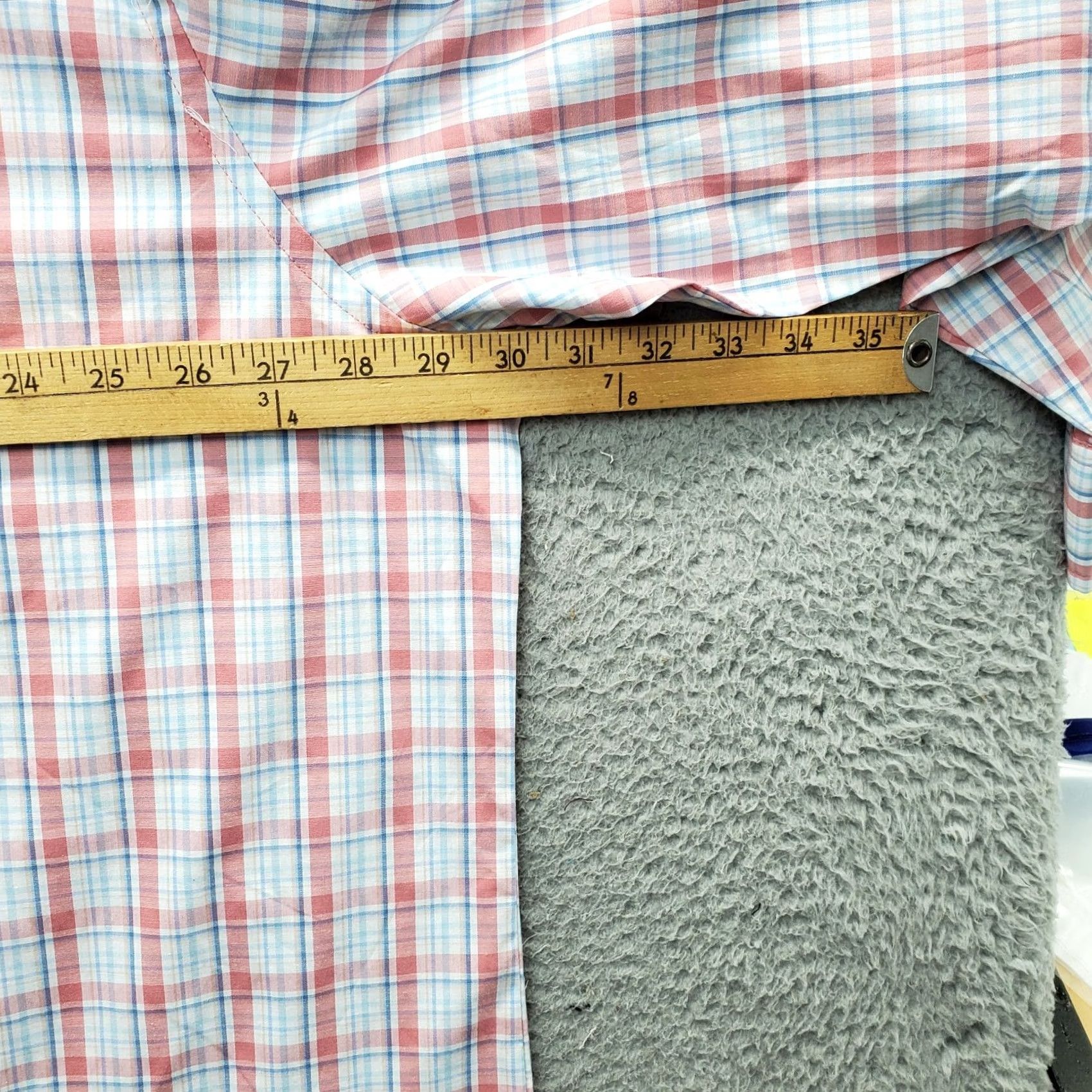 Izod IZOD Mens Shirt 3XLT Multi Plaid Comfort Performance All-Over Stretch Button Down Size US XXL / EU 58 / 5 - 4 Thumbnail