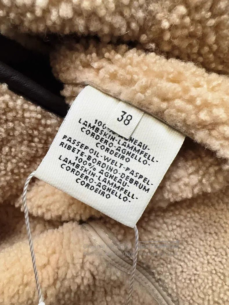 Hermes Hermes Beige and Light Brown Fur and Leather Jacket Size XS / US 0-2 / IT 36-38 - 7 Thumbnail