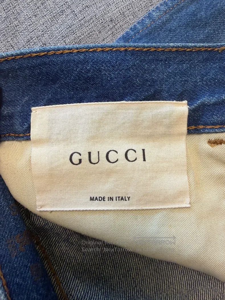 Gucci Gucci Striped webbing tapered jeans Size US 36 / EU 52 - 7 Thumbnail