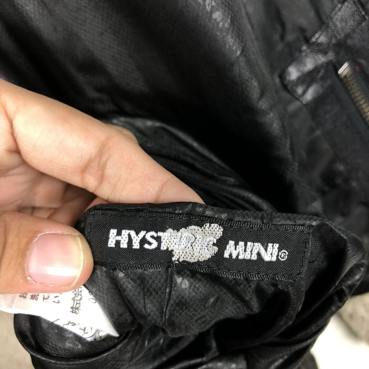 Hysteric Glamour 🔥VINTAGE BIKER JACKET HYSTERIC GLAMOUR MINI FOR KIDS Size US M / EU 48-50 / 2 - 23 Thumbnail