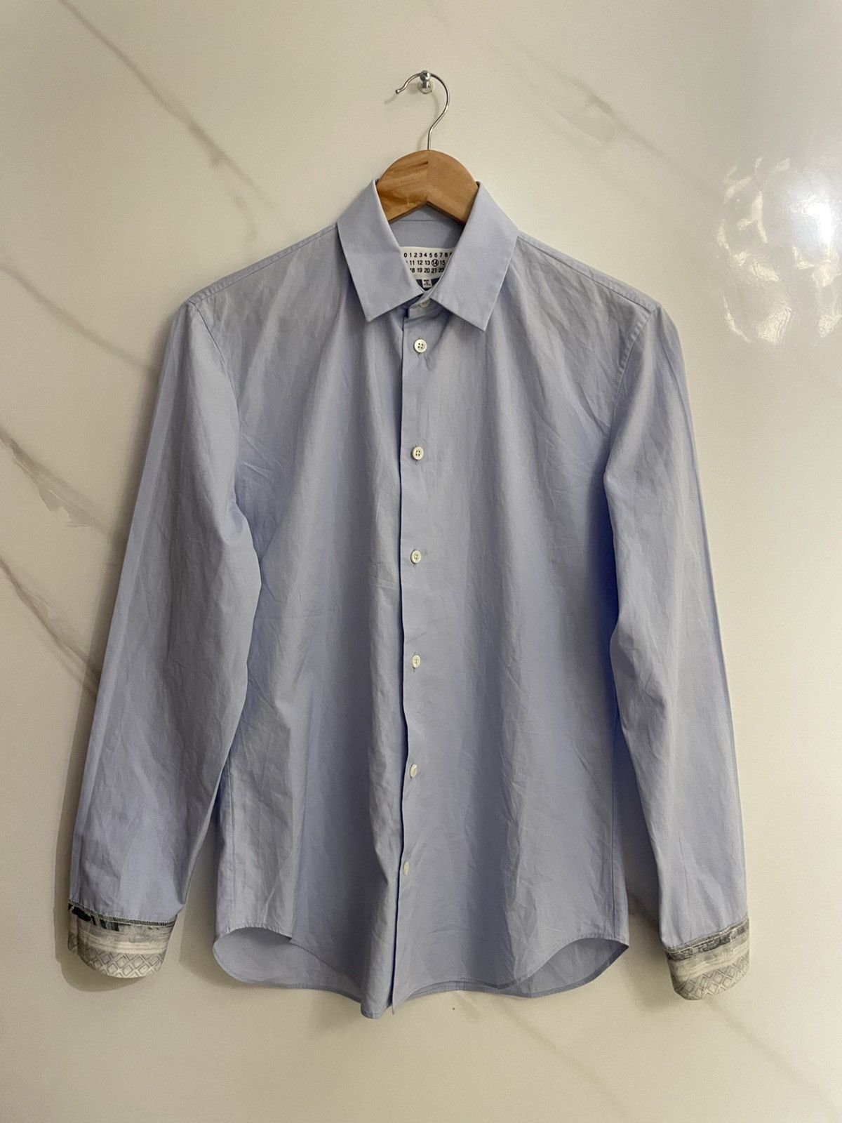 Maison Margiela Maison Margiela Fox cuffs shirt Size US S / EU 44-46 / 1 - 1 Thumbnail