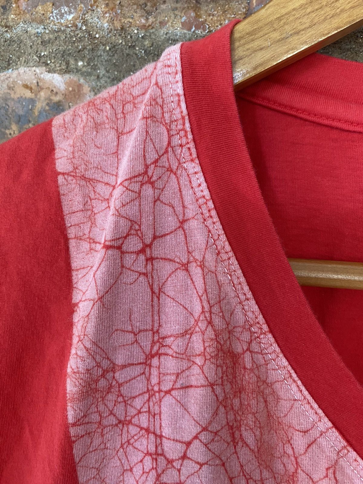 Final Home SS00 Issey Miyake Marble triangle V Neck tee Size US M / EU 48-50 / 2 - 6 Thumbnail