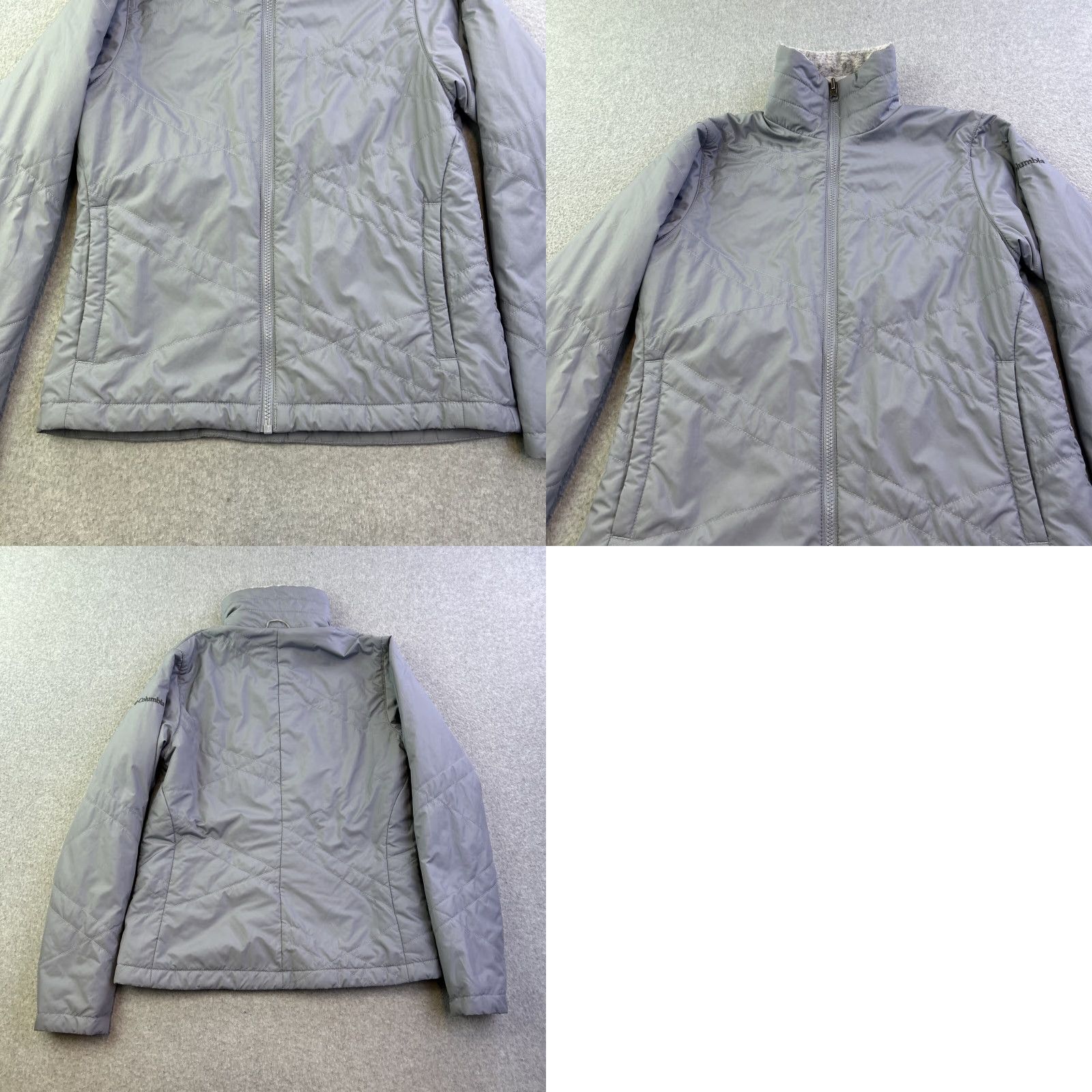 Vintage Columbia Jacket Womens XS Gray Long Sleeve Full Zip Interchange Outdoors Ladies Size XS / US 0-2 / IT 36-38 - 9 Thumbnail