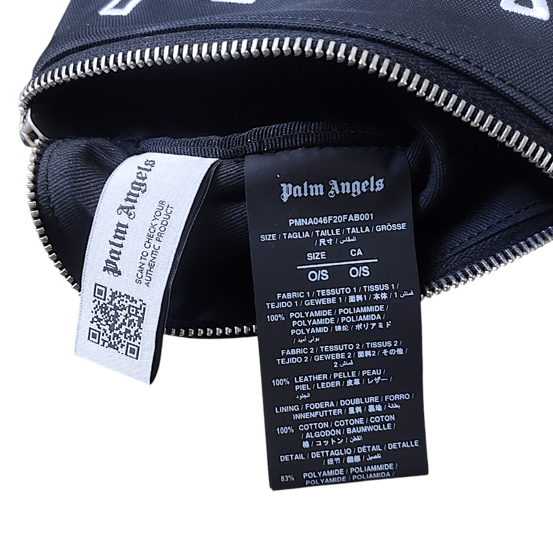 Palm Angels PALM ANGELS - Cylindrical Crossbody Bag Embroidered Logo Size ONE SIZE - 11 Thumbnail