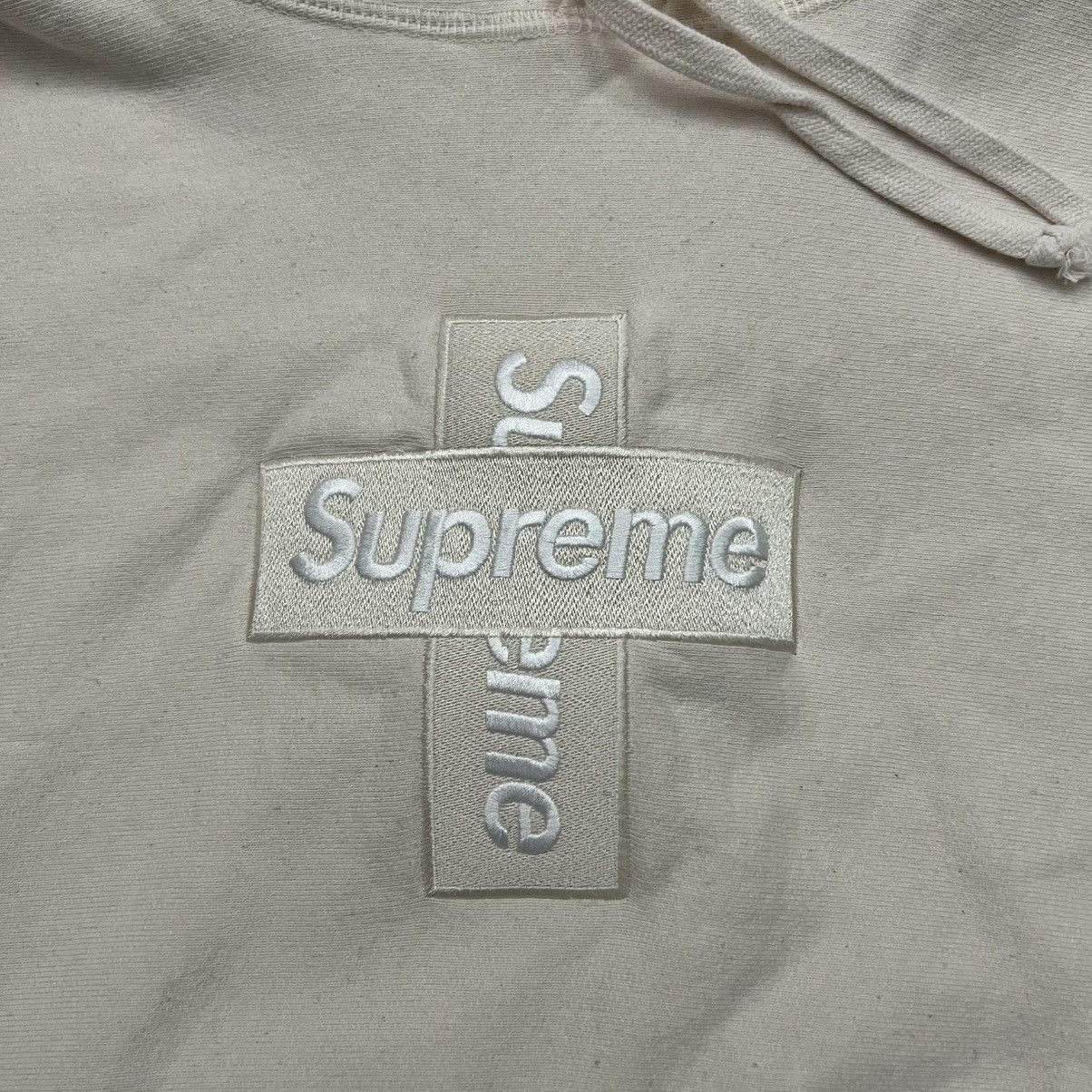 Supreme Supreme Cross Box Logo Hoodie FW18 Size US M / EU 48-50 / 2 - 3 Thumbnail