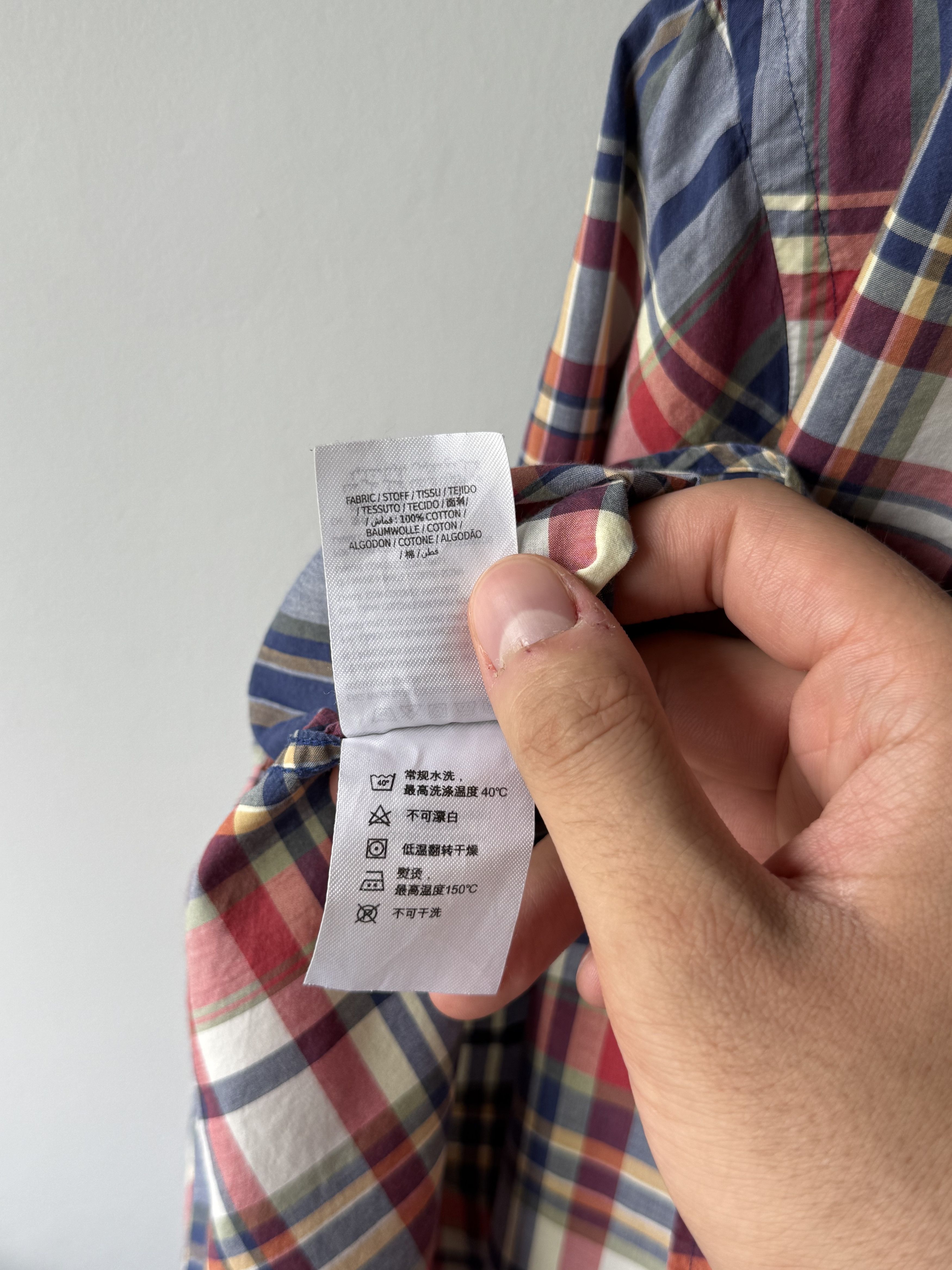 Gant × Gant Rugger Gant YALE CO-OP Archive Poplin Campus Store Plaid L/S Shirt Size US XL / EU 56 / 4 - 14 Thumbnail