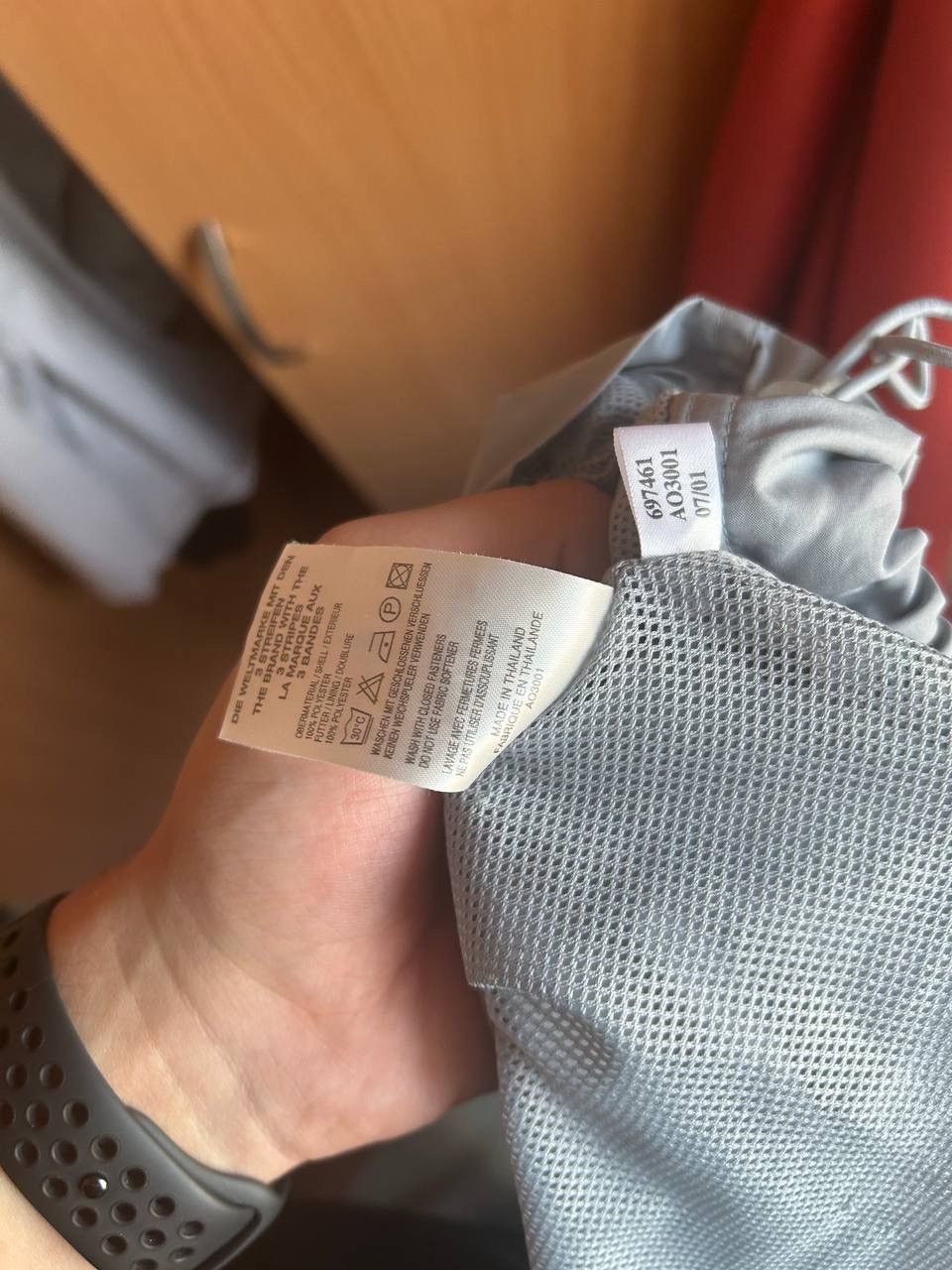 Adidas adidas windbreaker Size US XL / EU 56 / 4 - 7 Thumbnail