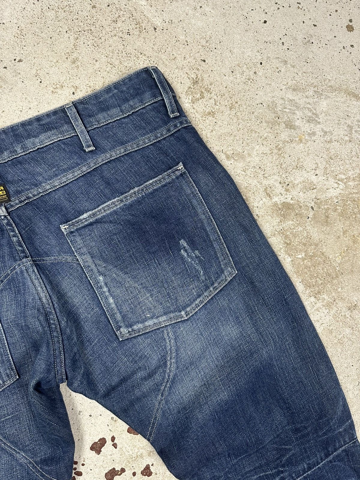 G-Star Vintage G Star Raw 5620 3D Low Tapered Double Knee Denim Size US 34 / EU 50 - 16 Thumbnail