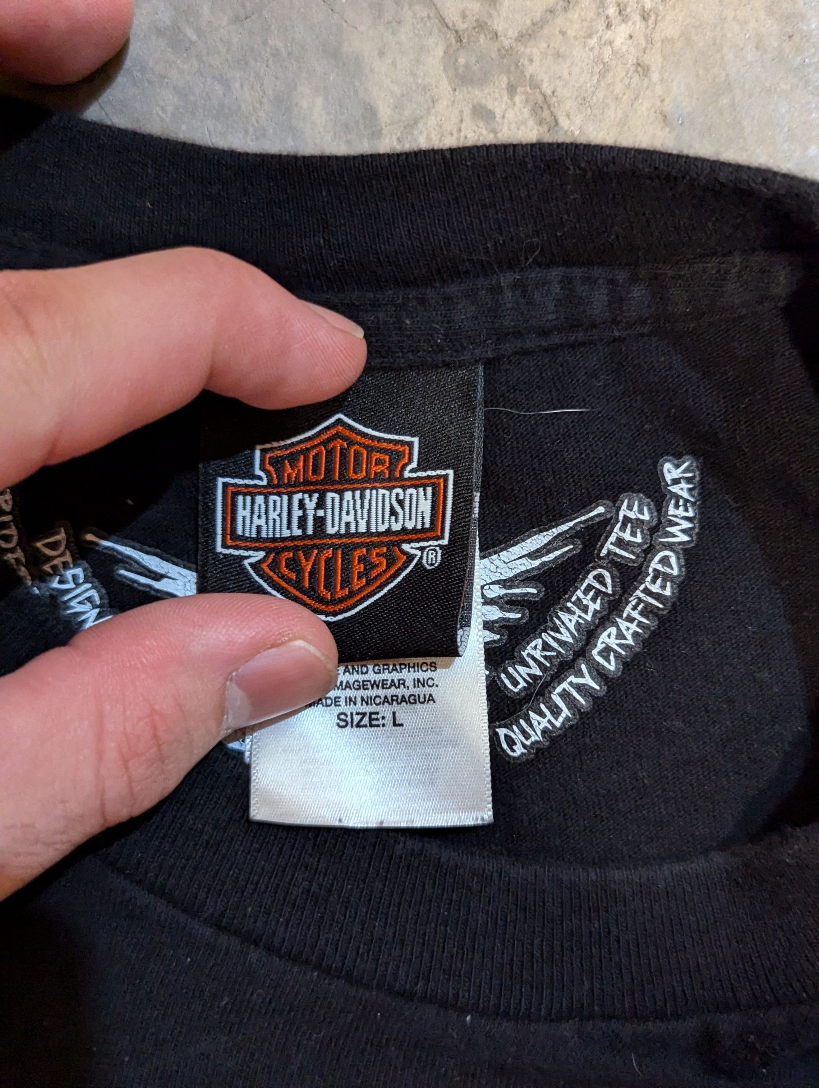 Harley Davidson × Vintage Vintage Harley Davidson Tee Size US L / EU 52-54 / 3 - 3 Thumbnail
