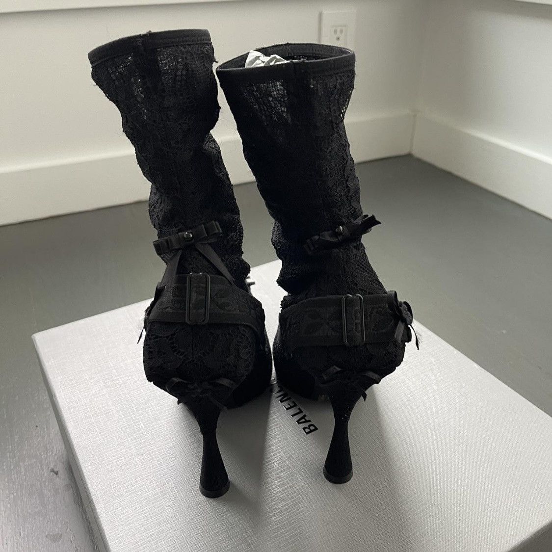 Balenciaga Balenciaga FW20 Lingerie Knife Boot Size US 6 / IT 36 - 5 Thumbnail