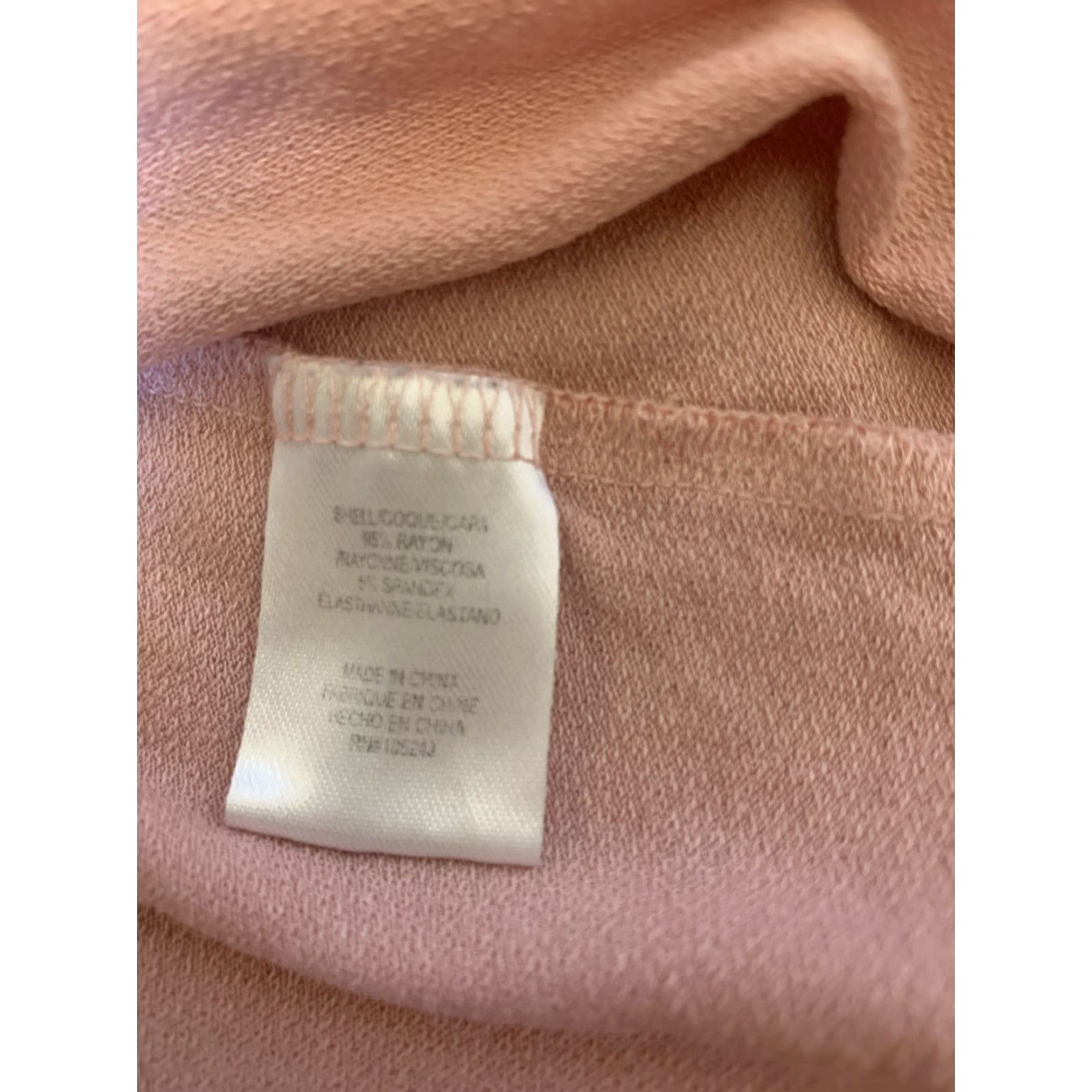 Pinko HIP Tank Top V-Neck Open-back Tie Stretchy Light Pink Sz Small Size S / US 4 / IT 40 - 5 Thumbnail