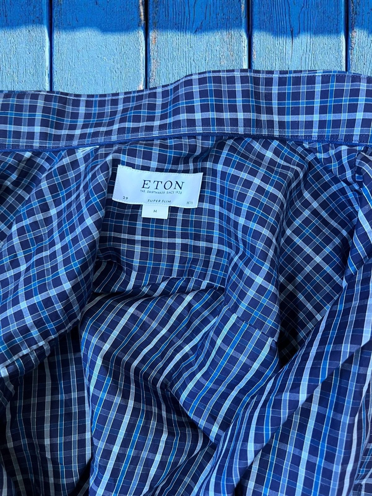 Eton Eton checked shirt size S super slim fit Size US S / EU 44-46 / 1 - 5 Thumbnail