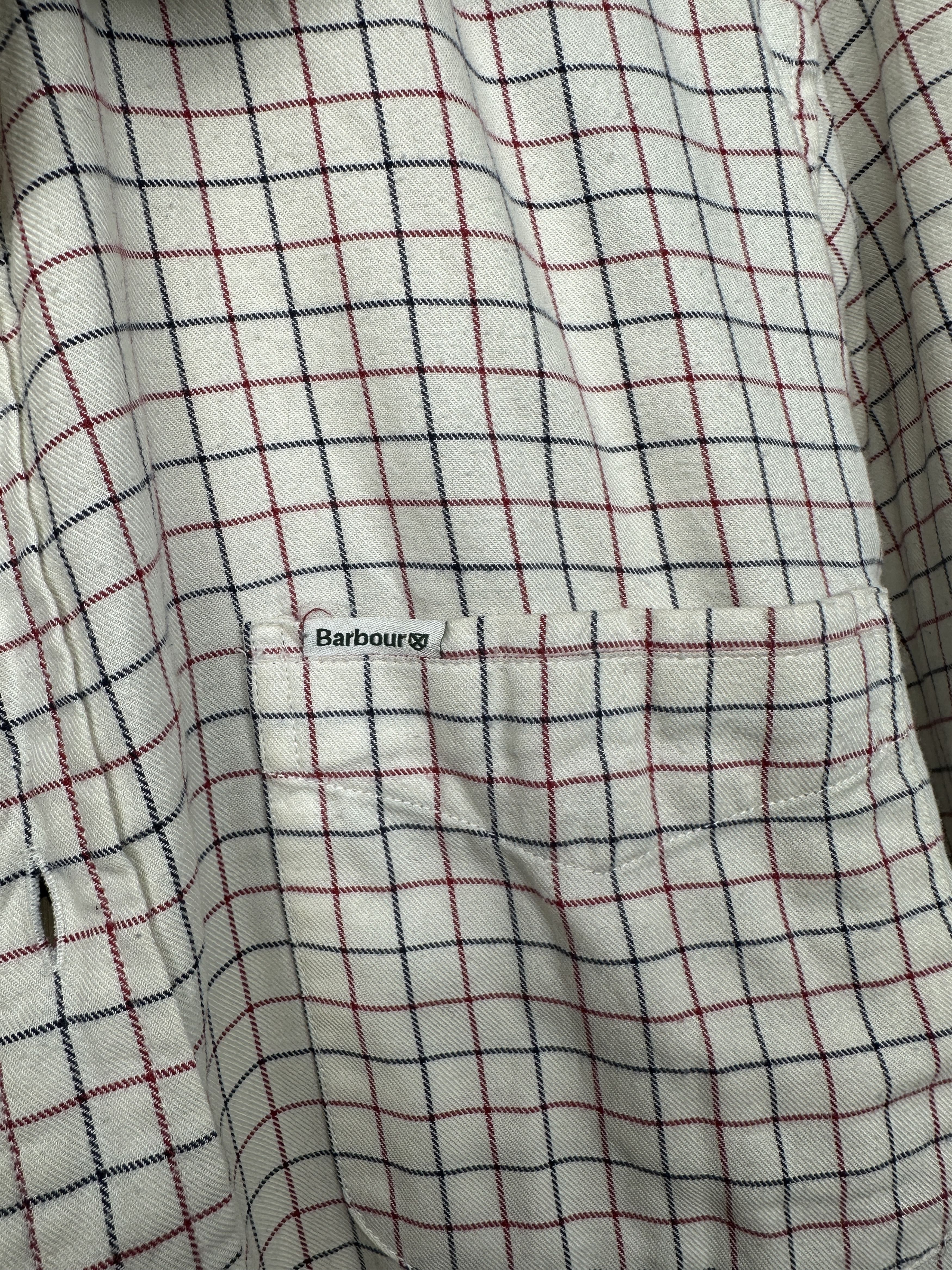 Barbour Barbour Vintage Mens Flannel Shirt Size US L / EU 52-54 / 3 - 3 Thumbnail