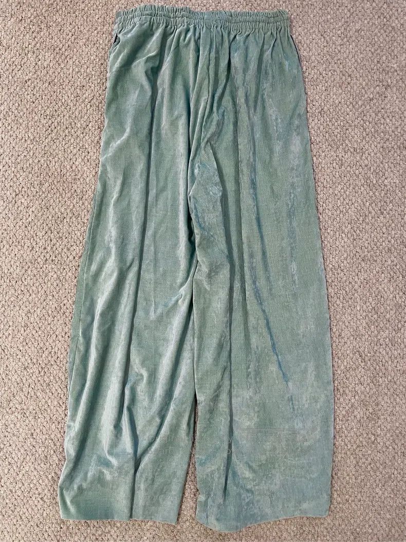 Needles Needles size XL Mint Green Butterfly Embroidered Velvet Wid Size US 38 / EU 54 - 2 Thumbnail
