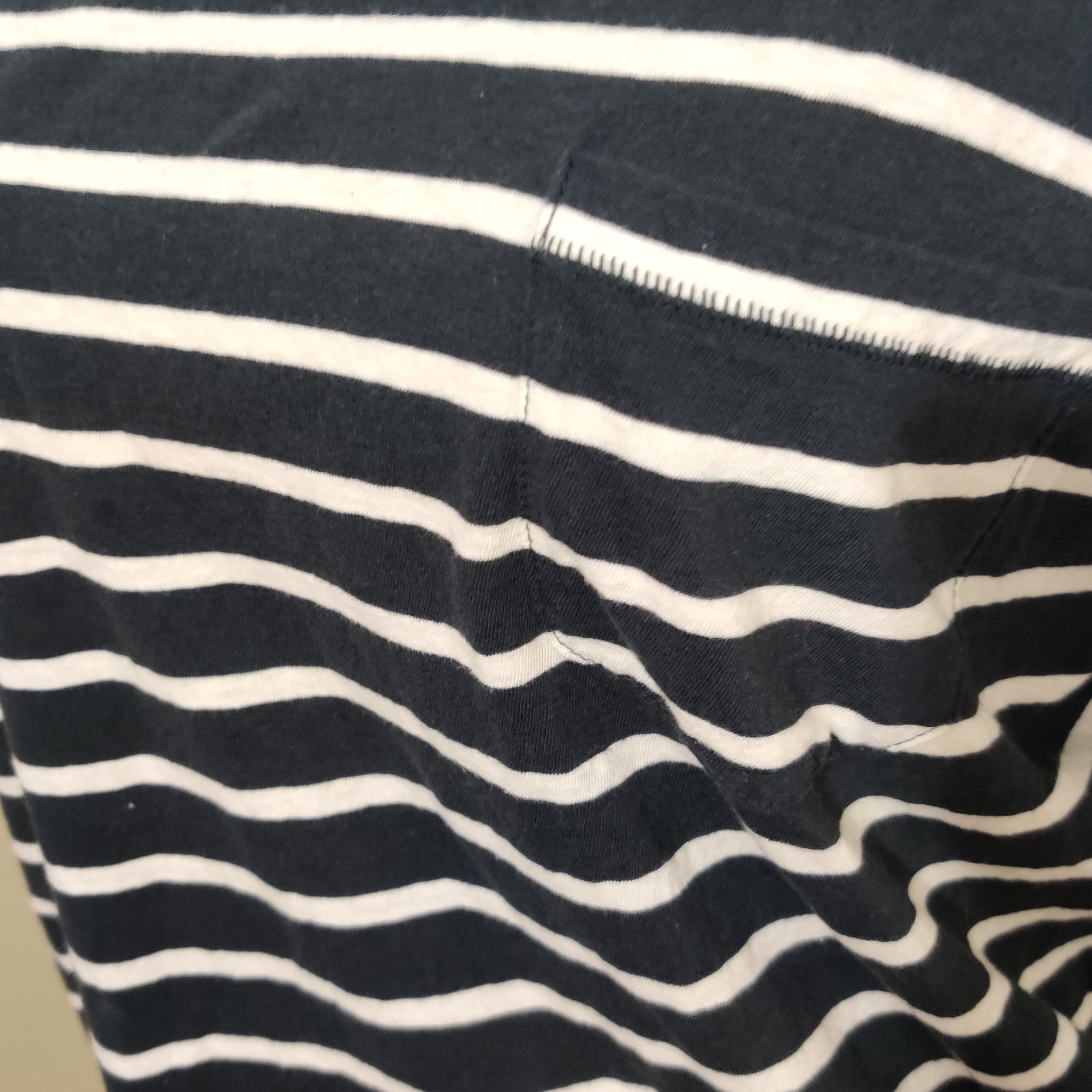Other Free Assembly XXL Striped T-Shirt Black White Boxy Fit Soft Size XXL / US 16-18 / IT 52-54 - 7 Thumbnail