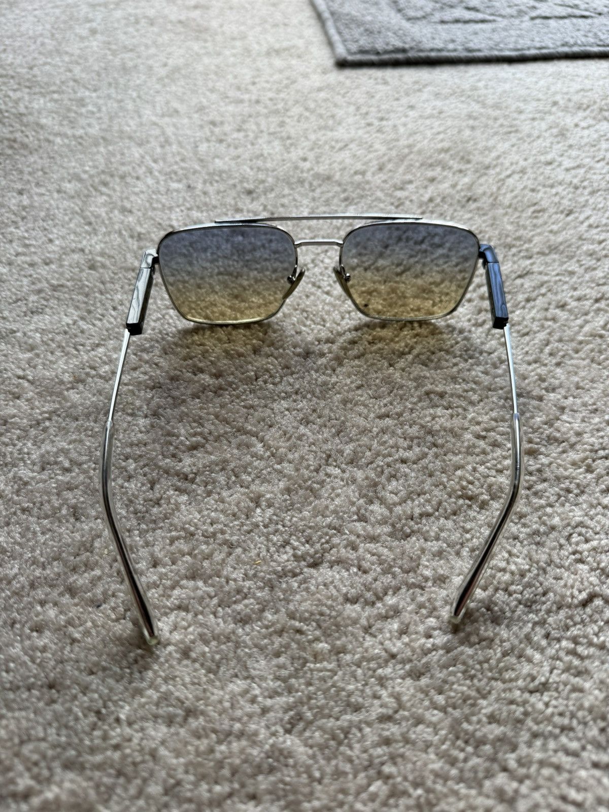 Prada Prada SPR67Z - Blue/Yellow Tint Lenses Size ONE SIZE - 2 Thumbnail