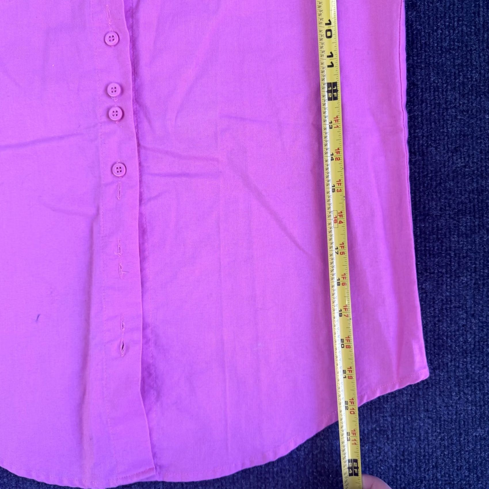 Vintage VINTAGE American Weekend Tank Womens M Pink Button Front Scoop Neck Shirt Size M / US 6-8 / IT 42-44 - 6 Thumbnail
