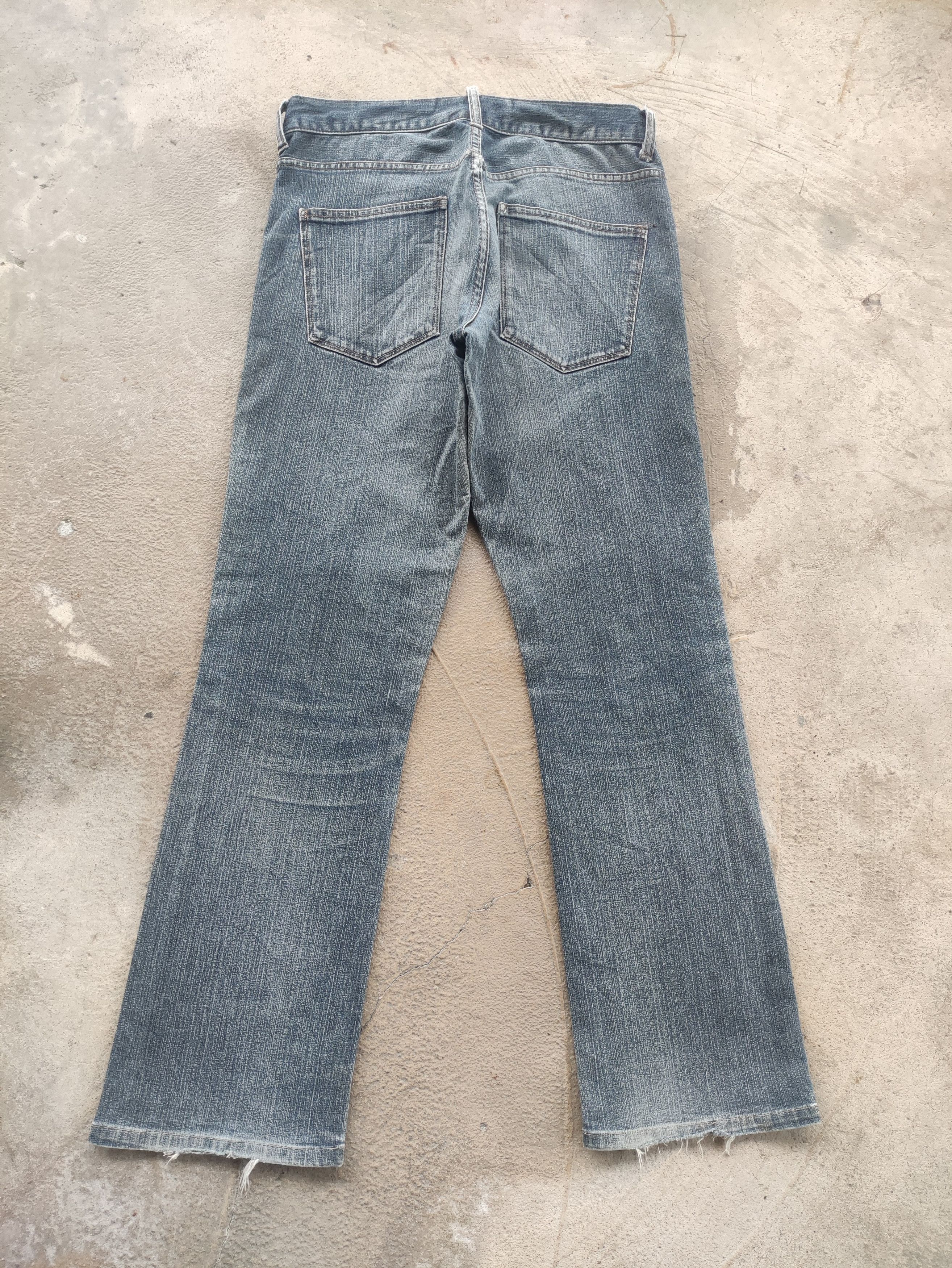 Japanese Brand Vintage Japanese Jean Distressed Faded Denim Size US 32 / EU 48 - 9 Thumbnail