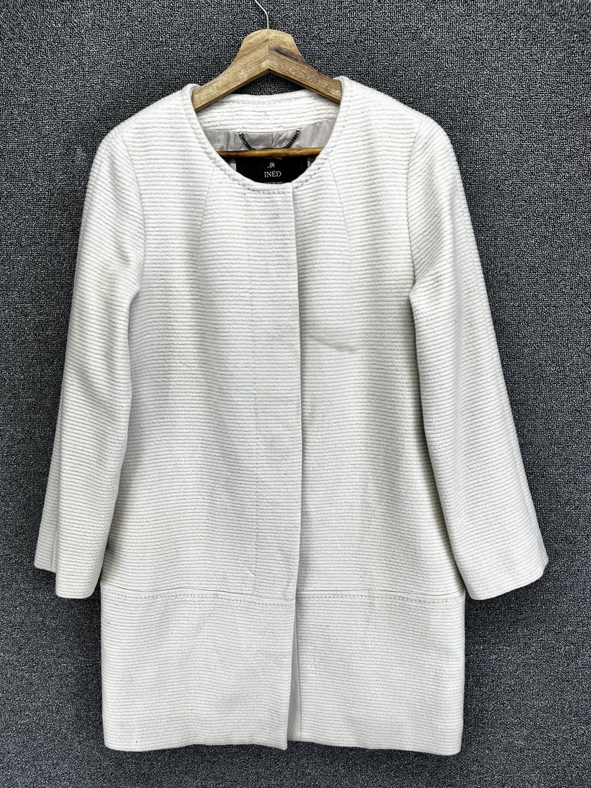 Yohji Yamamoto Ined by Yohji Yamamoto Button Up Wool Jacket Size M / US 6-8 / IT 42-44 - 1 Thumbnail