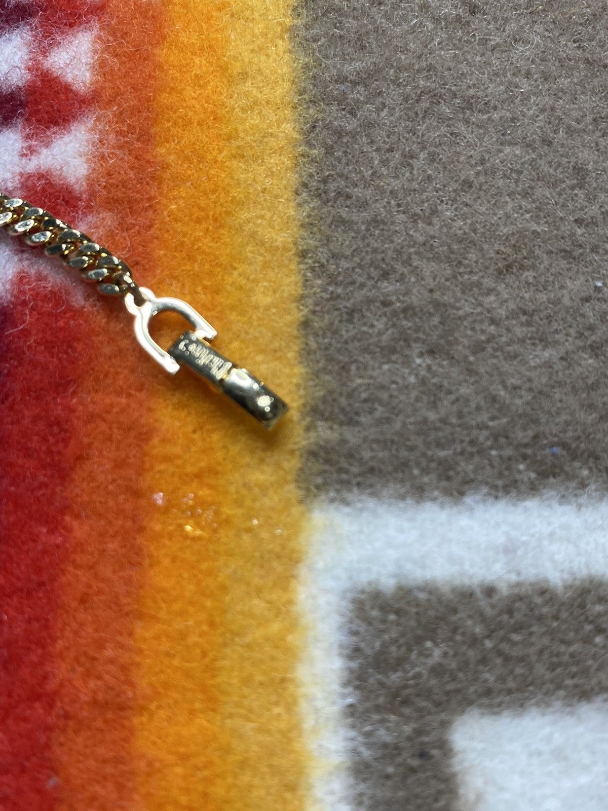 Christian Dior Monsieur × Dior Vintage Dior oval rhinestones gold bracket Size ONE SIZE - 4 Thumbnail