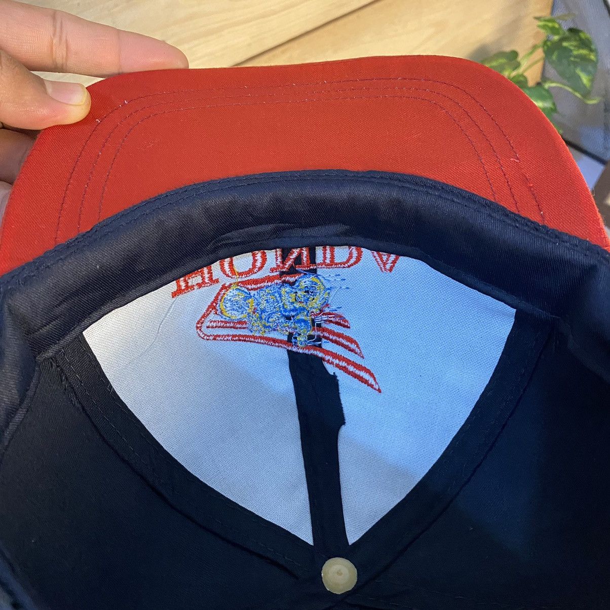 Honda × Japanese Brand Beautifull Vintage Honda Cap Size ONE SIZE - 9 Thumbnail