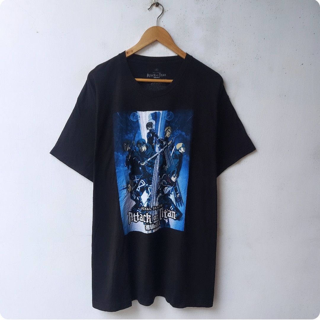 Japanese Brand ATTACK ON TITAN Final Season Tshirt Size US XXL / EU 58 / 5 - 2 Thumbnail