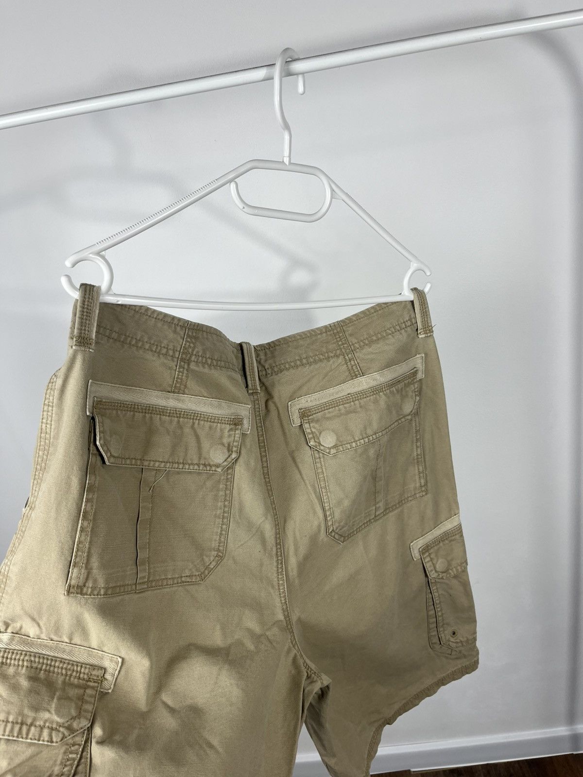 Quiksilver Quiksilver Beige Cargo Shorts Utility Style Size 34 Size US 34 / EU 50 - 5 Thumbnail