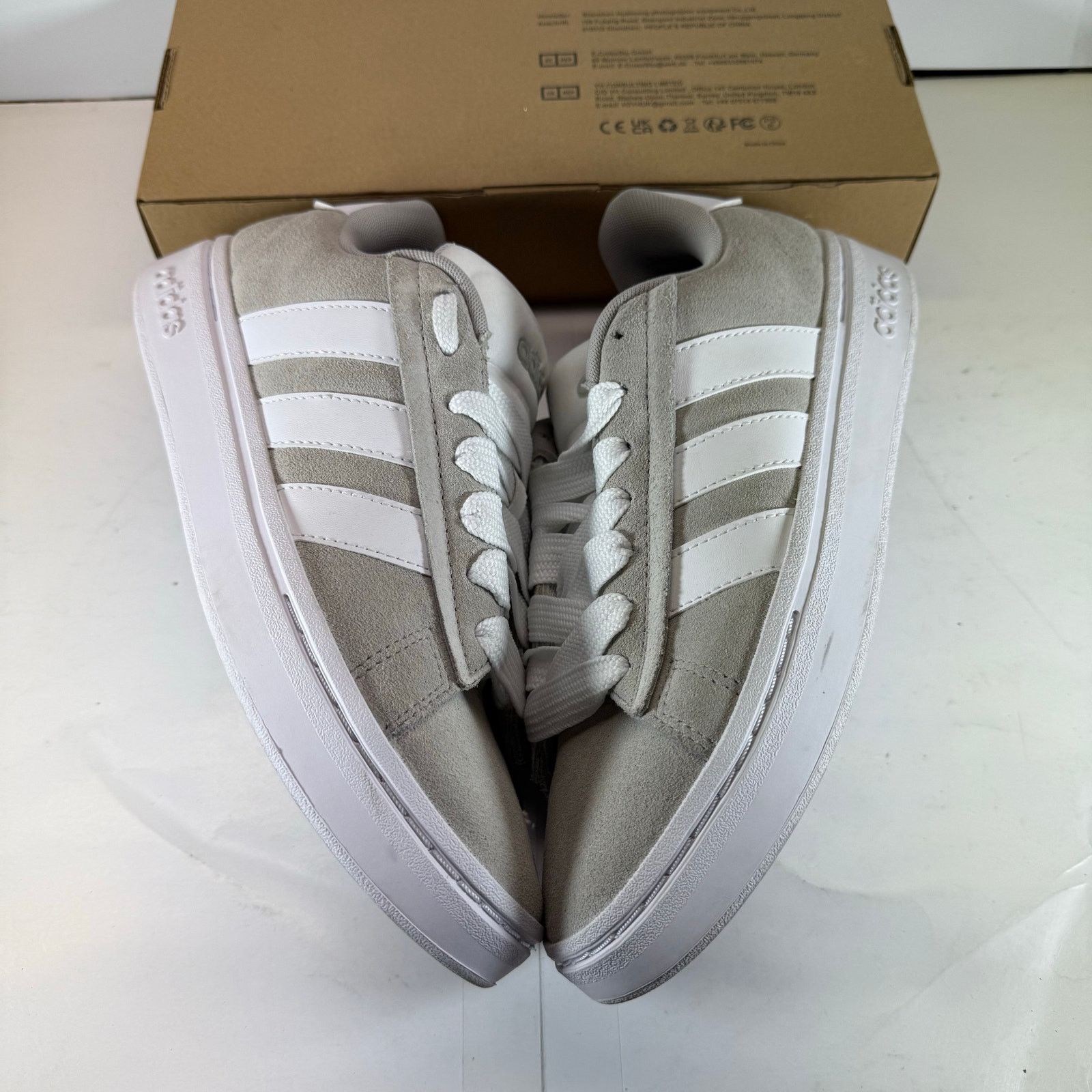 Adidas Adidas Grand Court Alpha Gray/White JH7234 Size 9M Size US 9 / EU 42 - 5 Thumbnail