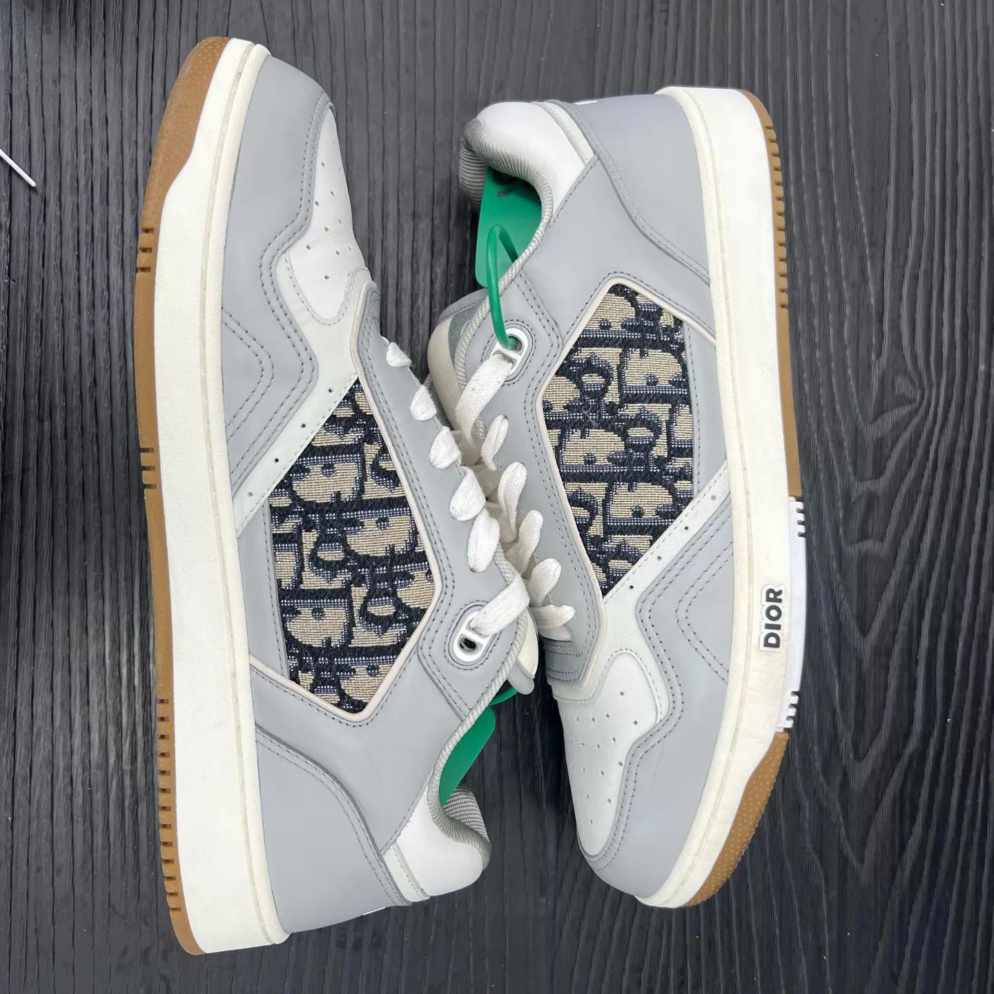 Dior Dior B27 Gray & White 43 Sneakers Worn a few times like new Size US 10 / EU 43 - 5 Thumbnail