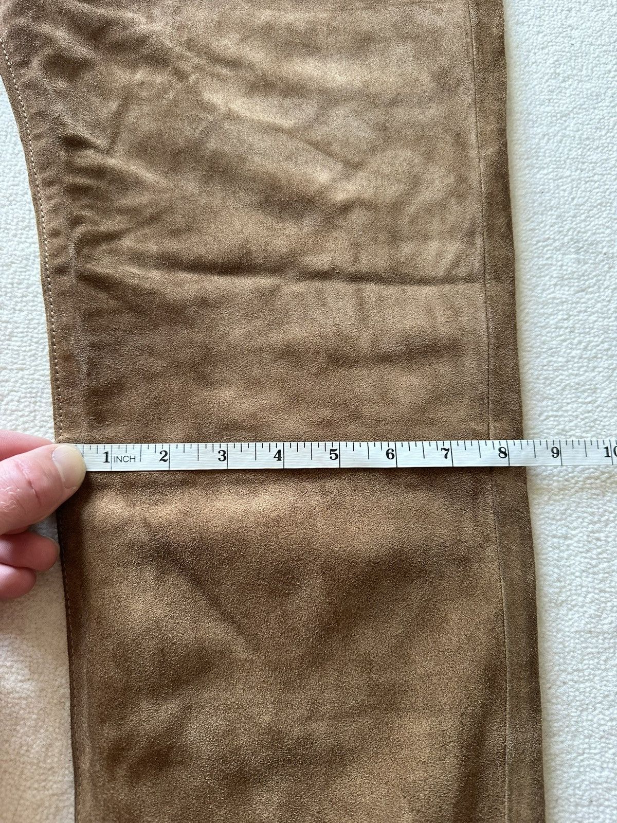 Saint Laurent Paris SS20 $3k+ 🤑 Saint Laurent suede leather pants trousers Size US 36 / EU 52 - 10 Thumbnail