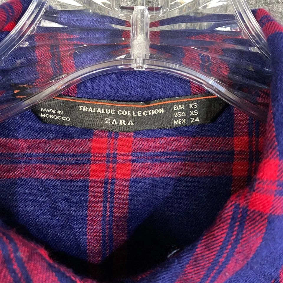 Zara Zara Trafaluc Collection Button Up Top Women XS Long Sleeve Size XS / US 0-2 / IT 36-38 - 3 Thumbnail