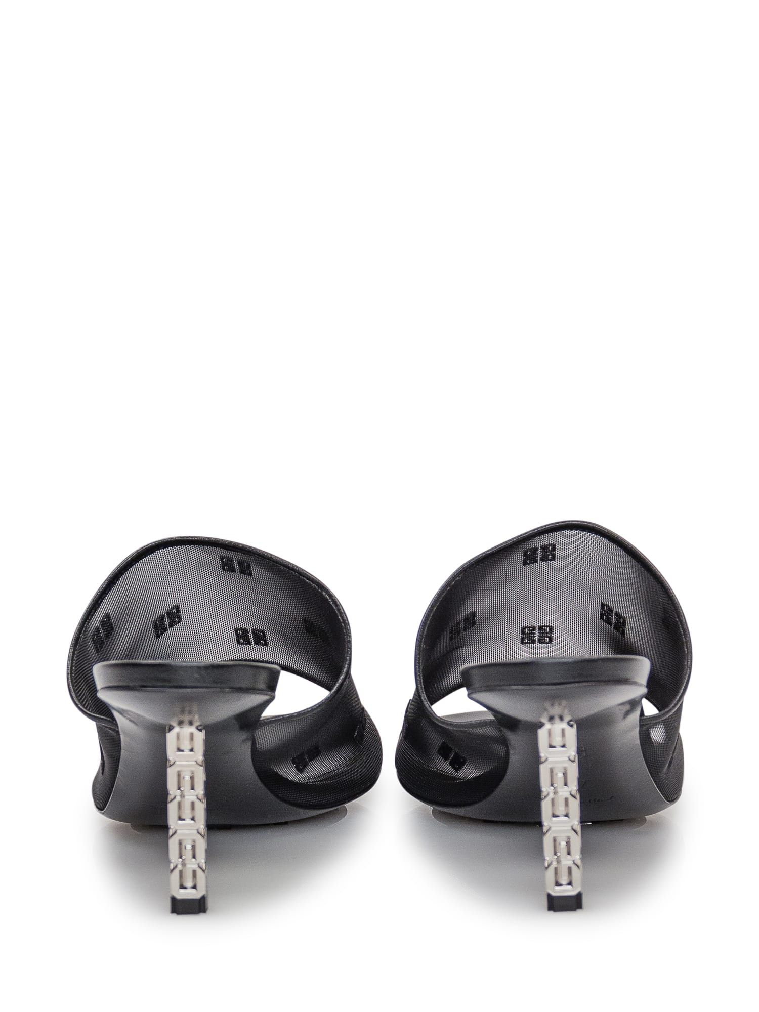 Givenchy o1srvl11e1224 G Cube Mules in Black Size US 11 / IT 41 - 3 Thumbnail