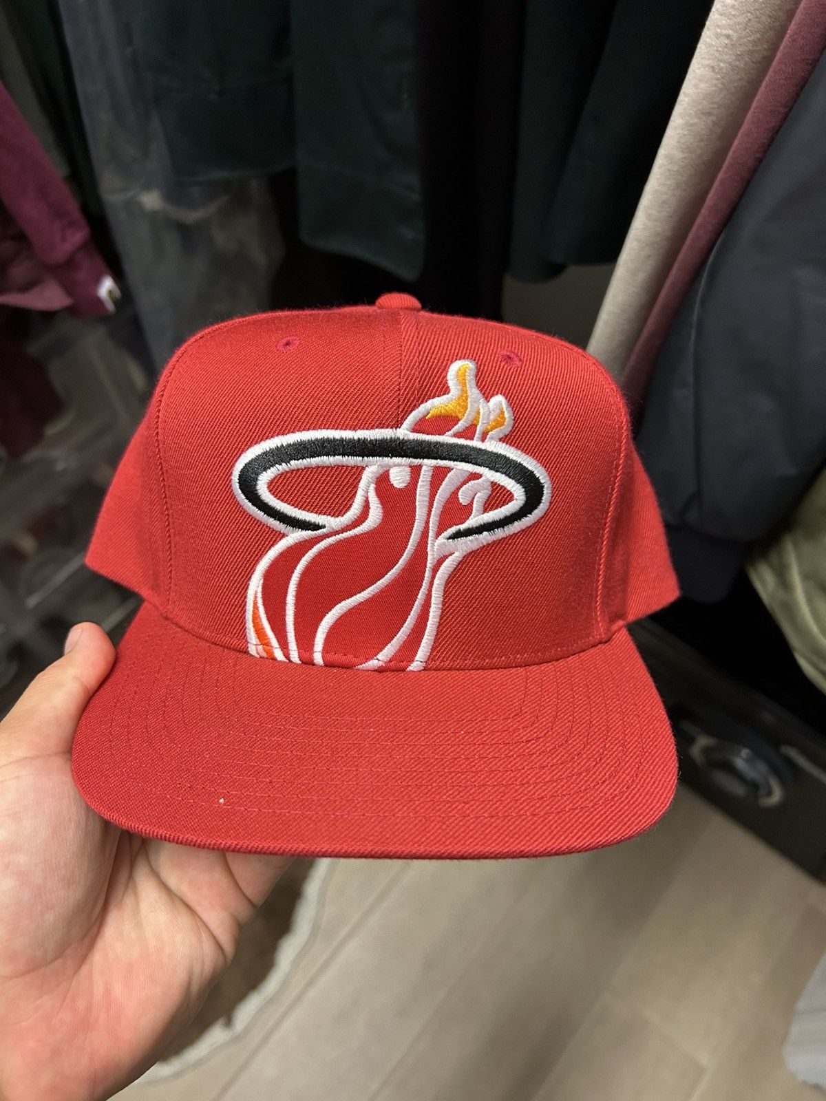 Mitchell & Ness Miami Heat Mitchell and Ness SnapBack Size ONE SIZE - 1 Thumbnail