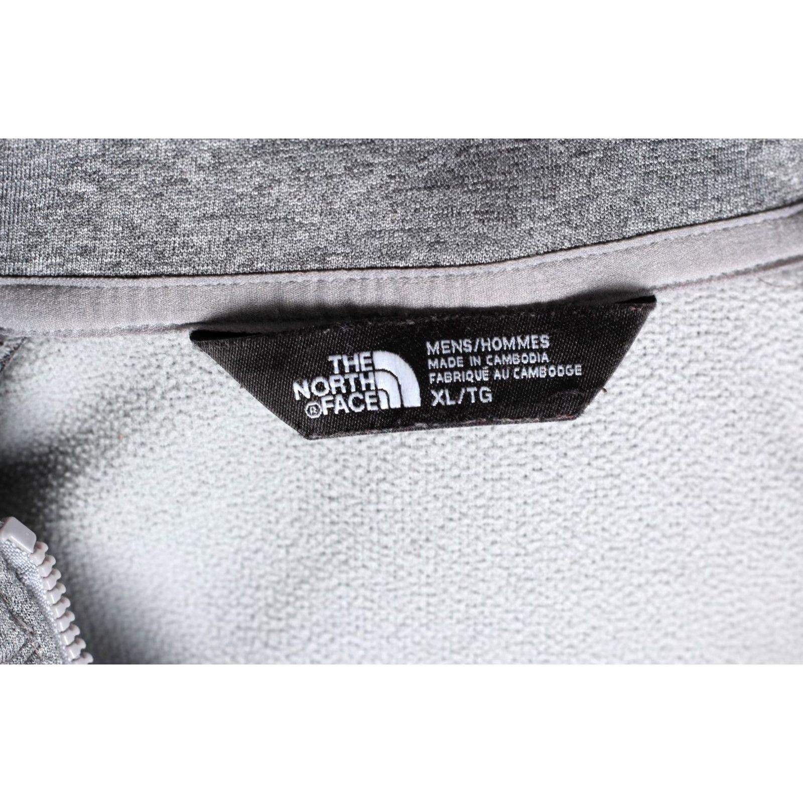 The North Face VINTAGE The North Face Full Zip Sweatshirt Men XL Grey Logo Size US XL / EU 56 / 4 - 5 Thumbnail