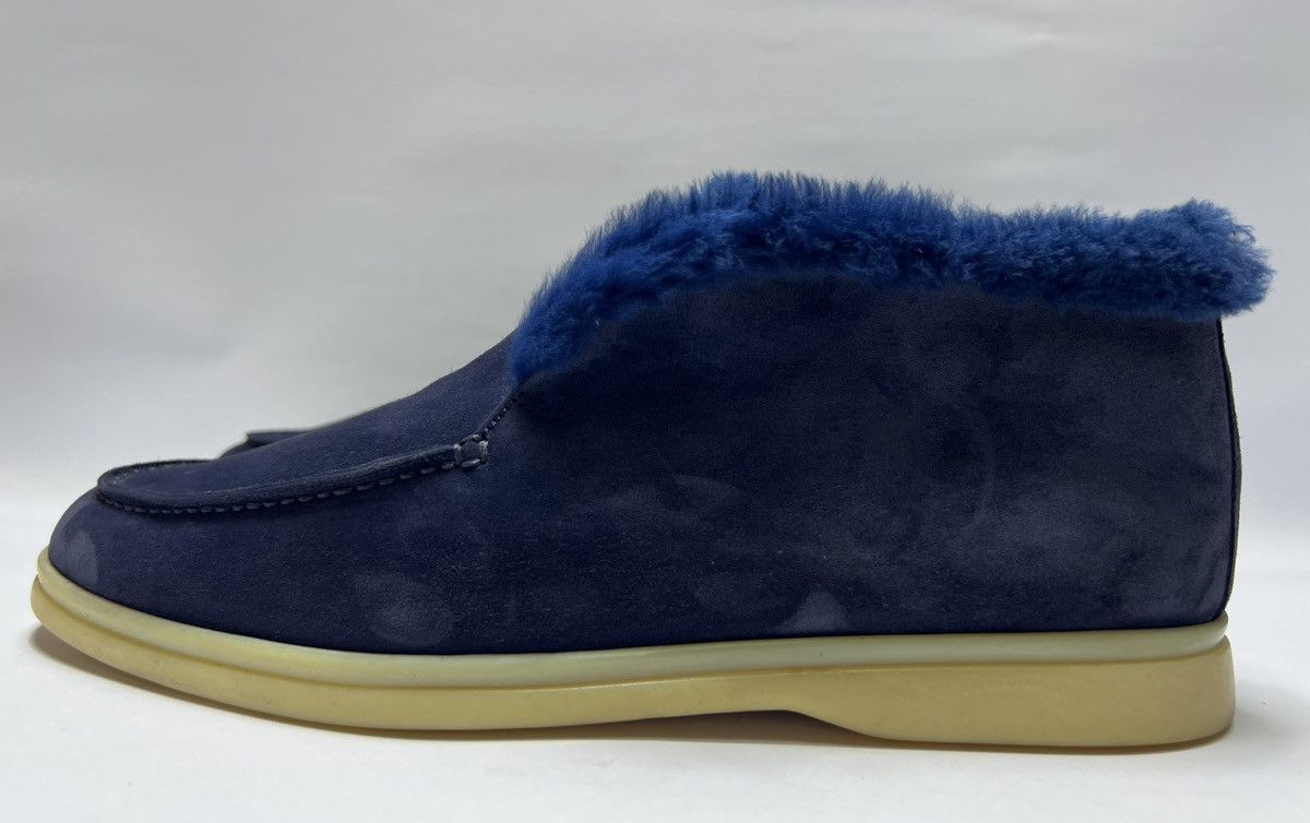 Loro Piana Loro Piana - Open Walk Suede & Fur Chukka Boots Size US 8 / IT 38 - 5 Thumbnail