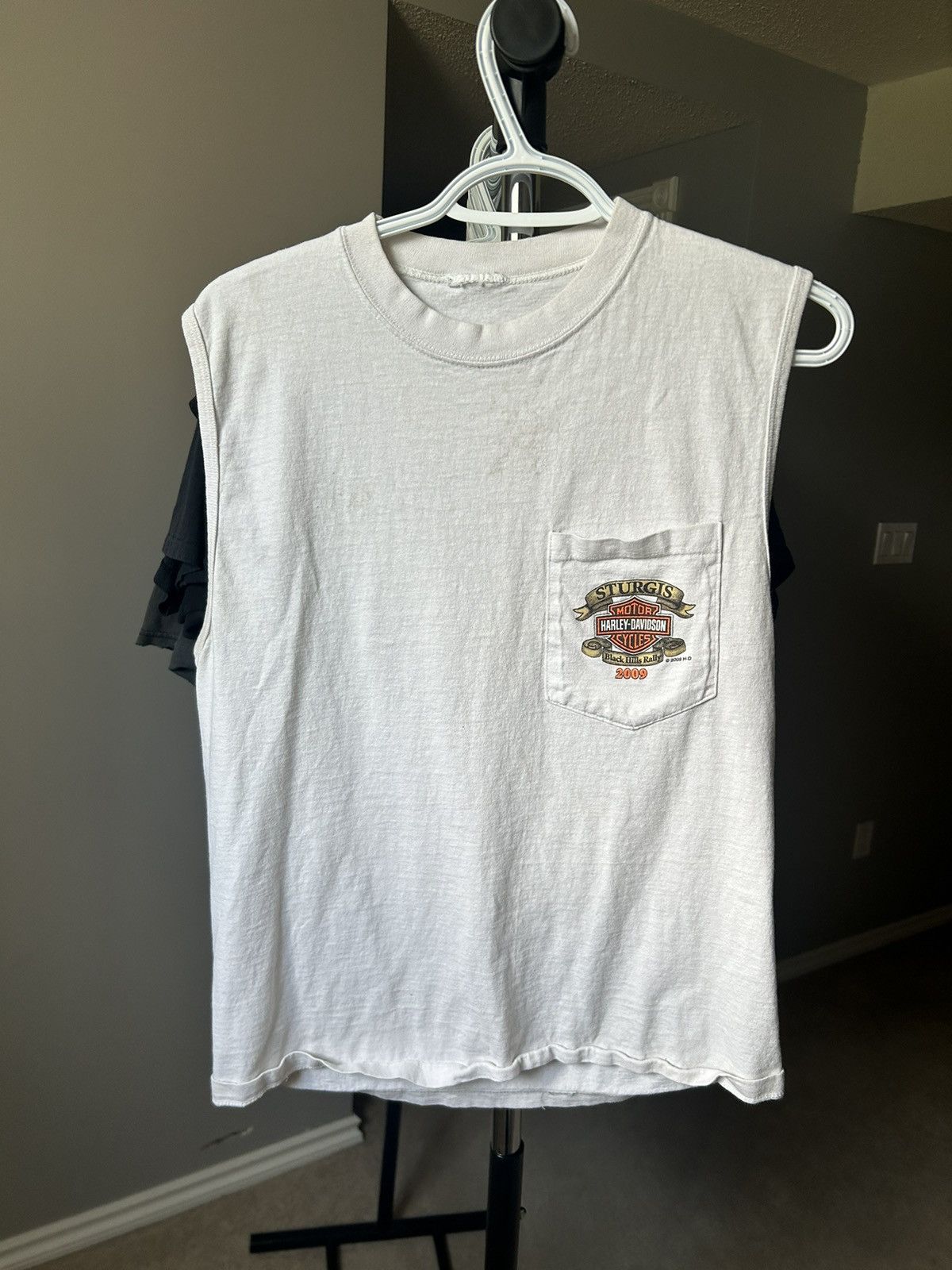 Vintage VINTAGE Sturgis Sleevless biker -T-shirt Size US L / EU 52-54 / 3 - 1 Thumbnail