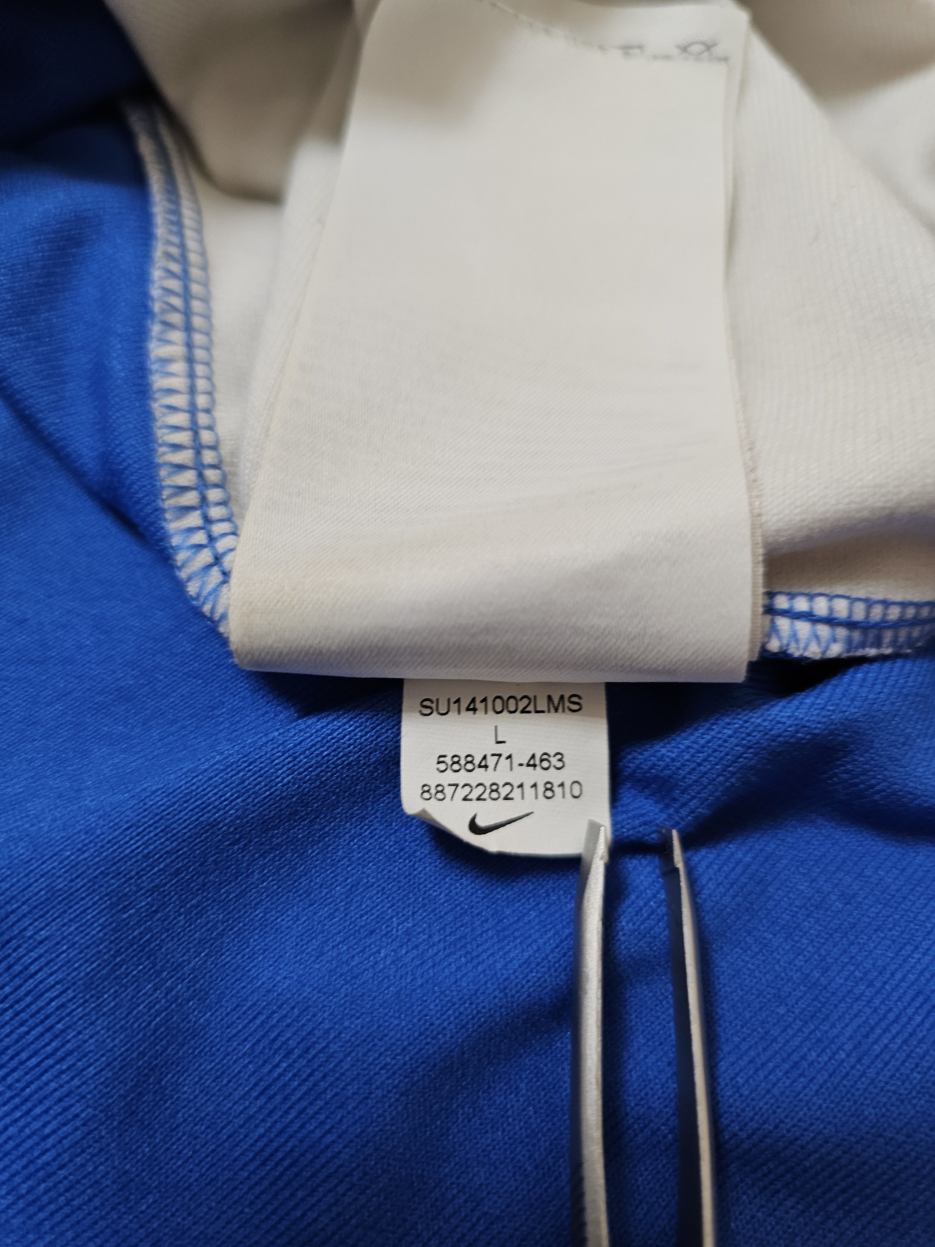 Nike PRESTON NORTH END 2012 FOOTBALL SWEATSHIRT SOCCER SWEATSHIRT Size US L / EU 52-54 / 3 - 11 Thumbnail