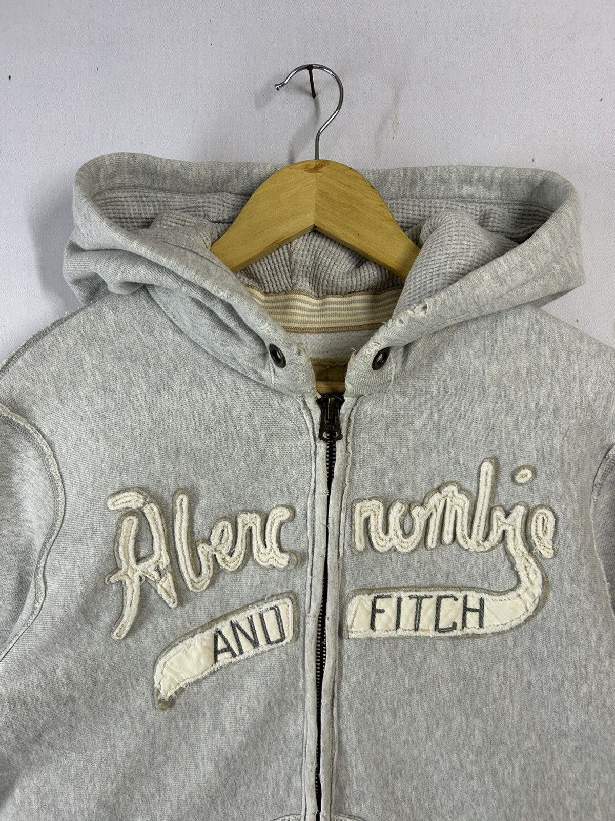 Abercrombie & Fitch Vintage Rare Abercrombie & Fitch Spellout Hoodie Size US M / EU 48-50 / 2 - 3 Thumbnail