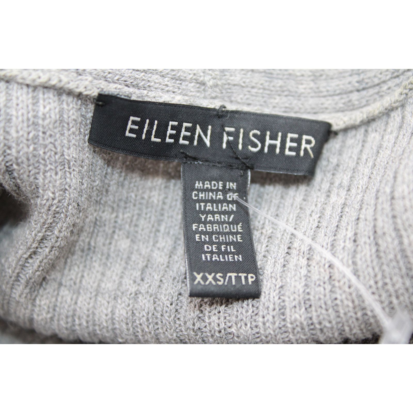 Eileen Fisher EILEEN FISHER Long Stretch Ribbed Knit Wool Cardigan Sz XXS Size XXS / US 00 / IT 34 - 4 Thumbnail