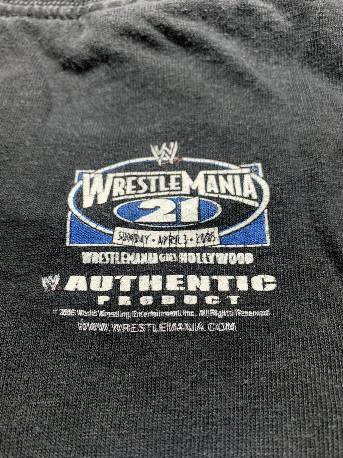 WWE Vintage Undertaker Of The Deadman 2005 WWE Y2K Tee Size US XL / EU 56 / 4 - 8 Thumbnail
