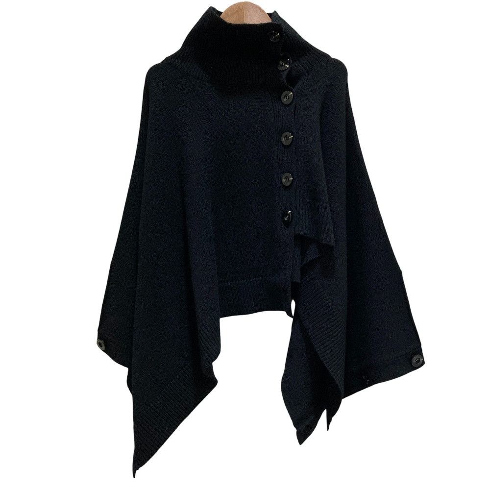 Other Other ENFOLD High Neck Wool Knit Cape Textile Tops DUTY FREE for USA Size ONE SIZE - 1 Thumbnail