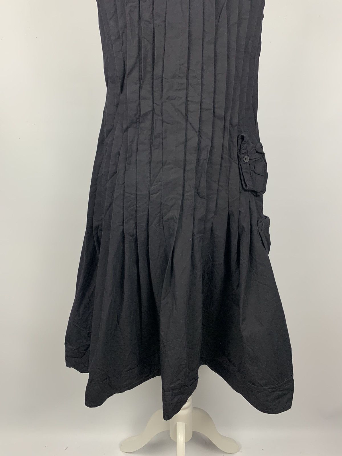 Rundholz Rundholz Avant-Garde Pleated Cargo Multipocket Dress Black Size M / US 6-8 / IT 42-44 - 10 Thumbnail