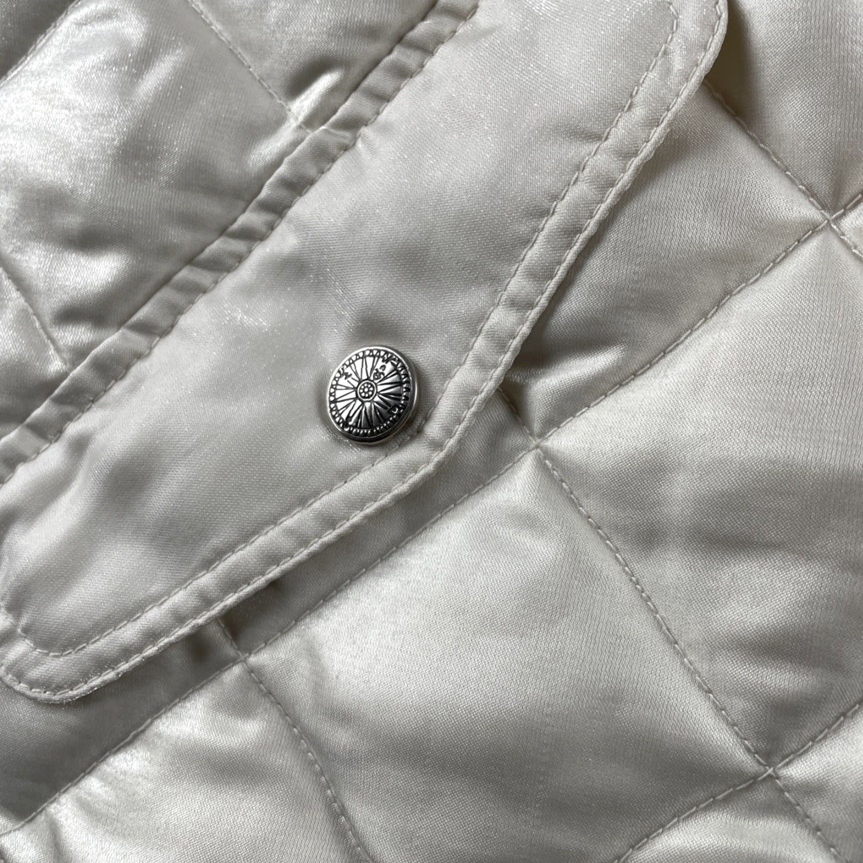 Ellesse VINTAGE Ellesse Winter Ski Jacket Regular White Pearl Removable Hood Women Size 40 Size S / US 4 / IT 40 - 6 Thumbnail