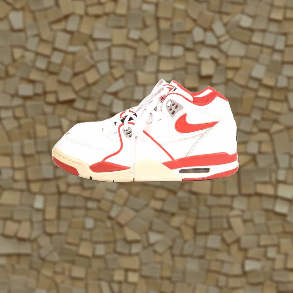 Nike Nike Air Flight 89 LE 'Ron Harper' Sneakers US 12.5 Trainers Mens White 819665-100 Size US 12 / EU 45 - 1 Thumbnail