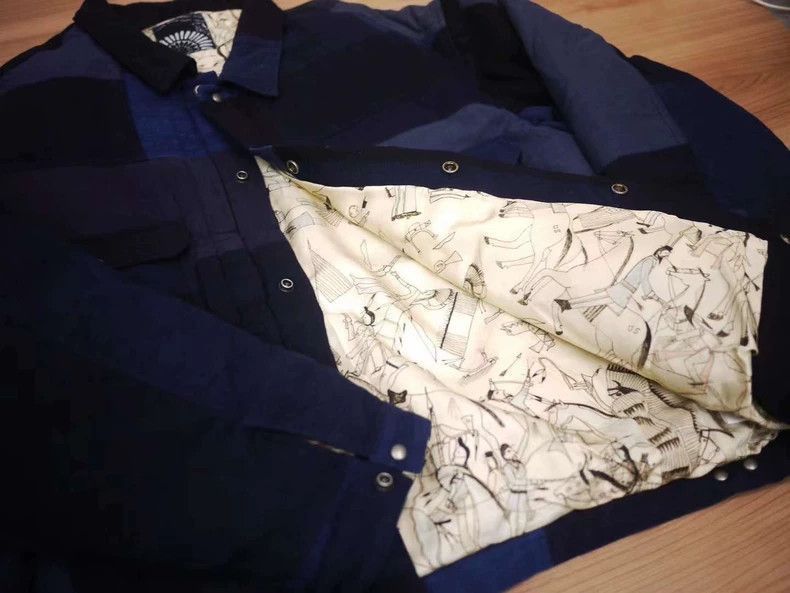 Visvim Visvim ICT 101XX DOWn JKT KOFU INDIGO-2506 Size US L / EU 52-54 / 3 - 8 Thumbnail