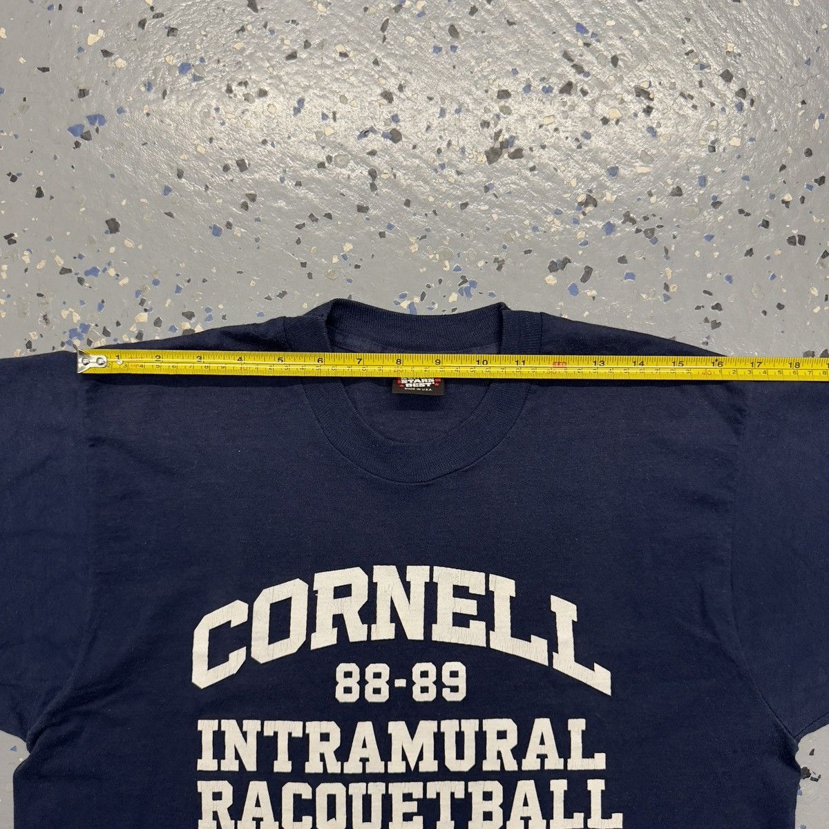 Other Vintage 80s Screen Stars 1989 Cornell Champions Shirt USA L Size US L / EU 52-54 / 3 - 5 Thumbnail