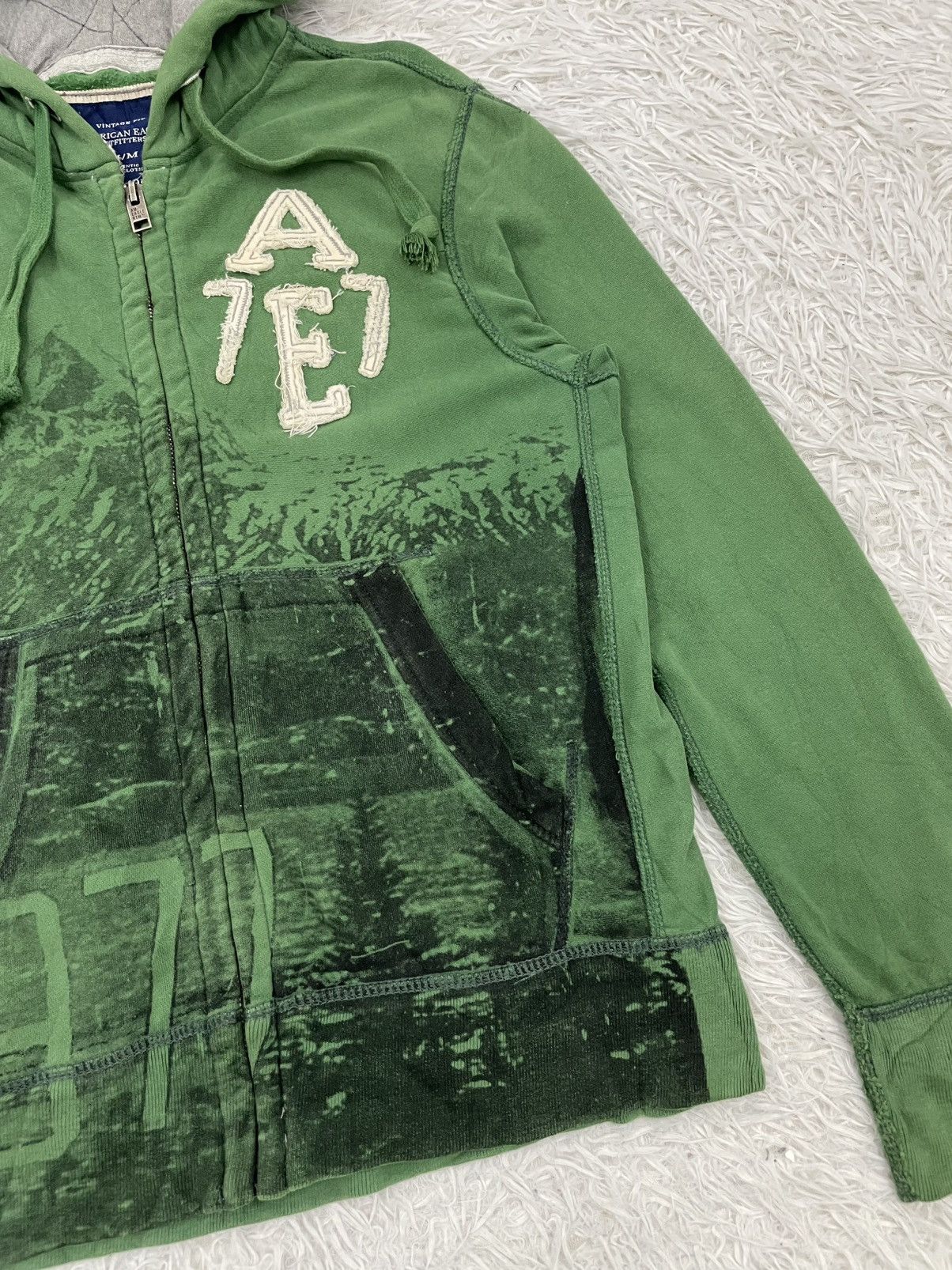 American Eagle Outfitters Vintage Fit American Eagle Zipper Sweater Jacket Hoodie Size US M / EU 48-50 / 2 - 4 Thumbnail